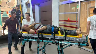 Adıyaman'da motosiklet ve otomobil çarpıştı: 2 yaralı
