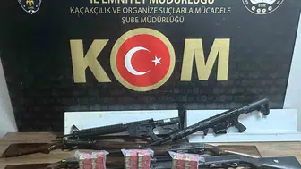 Sakarya'da silah kaçakçılığına darbe: İki şüpheli gözaltında
