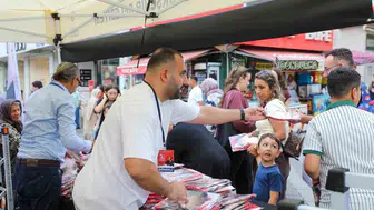 Bursa'da 30 Ağustos coşkusunu bayraklarla yaşatıldı