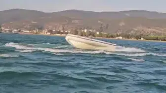 İznik Gölü’nde tekne kazası: Bir kişi yaralandı