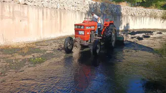 Hisarcık'ta Küçük Çay'da temizlik seferberliği başlatıldı