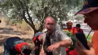 Epilepsi hastası Ali Rıza Derin, 36 saat sonra zeytinlikte bulundu