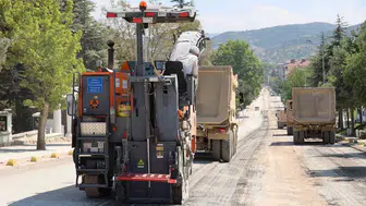 Bilecik'ün Söğüt ilçesinde ulaşım güzergahları modernize ediliyor