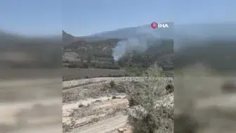 Karabük'te tren raylarında çıkan yangın itfaiye ekibi tarafından söndürüldü