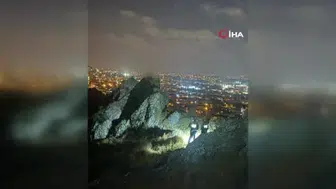 Dağda mahsur kalan şahıs AFAD ekiplerince kurtarıldı