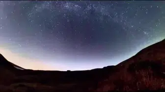 Niğde'de perseid meteor yağmuru, gökyüzüne sahne oldu