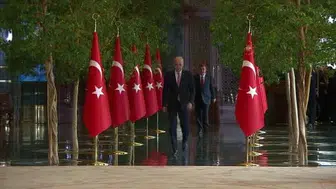 Cumhurbaşkanı Erdoğan, 30 Ağustos Zafer Bayramı'nda tebrikleri kabul etti