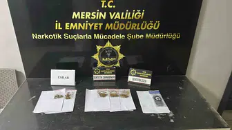 Mersin'de uyuşturucu operasyonu: 3 şüpheli tutuklandı