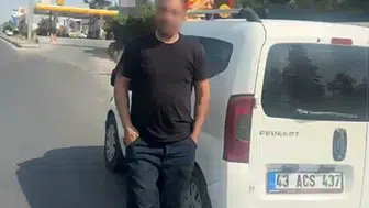 Eskişehir’de yol kavgası cep telefonuna yansıdı