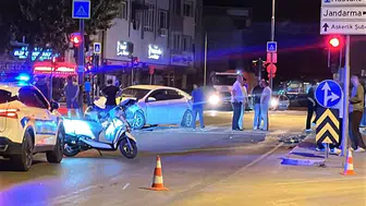 Bursa'da meydana gelen trafik kazası 9 yaralı
