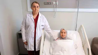 Kahramanmaraş'ta genç hastanın karnındaki dev kist başarıyla çıkarıldı
