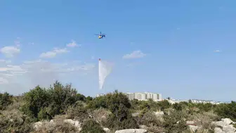 Silifke'de makilik alandaki yangın hızlıca söndürüldü