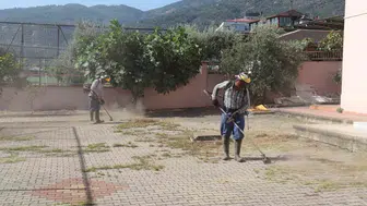 Bozdoğan Belediyesi okullar için hazırlıklarını tamamlıyor