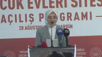 Mardin'de yeni bir umut merkezi: Hasan Keleşoğlu Çocuk Evleri Sitesi açıldı
