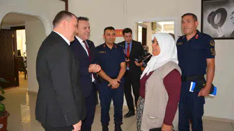 Antalya'da hayırsever Ayşe Arslan jandarmaya bağışta bulundu