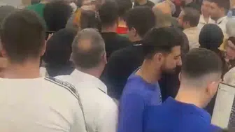 Diyarbakır'da mağaza açılışında kalabalık izdihamı dikkat çekti