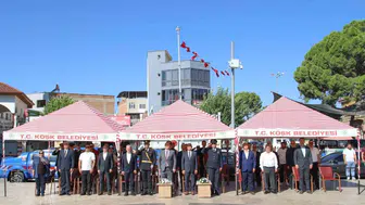 Köşk ilçesinde 30 Ağustos Zafer Bayramı coşkuyla kutlandı
