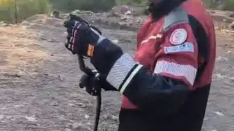 Hatay'da yerleşim alanlarındaki yılanlar güvenli şekilde doğaya döndü