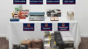 Yozgat'ta jandarmadan kaçak tütün operasyonu: 34 bin makaron ele geçirildi