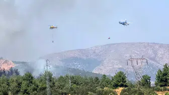 Bilecik'te orman yangını: Ekipler havadan ve karadan mücadele ediyor