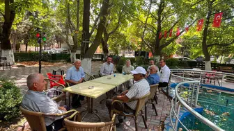 Hisarcık'ta arazi toplulaştırması söyleşisiyle bilgi alışverişi yapıldı