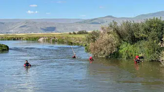 Kura Nehri'nde kaybolan çobanın cansız bedeni bulundu