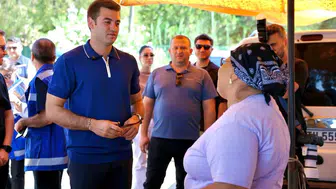 Bodrum Belediye Başkanı Mandalinci, mahallelerde ihtiyaçları yerinde inceledi