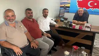 Mehmet Torunoğlu, şoförler odasını ziyaret etti