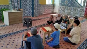 Saklar köyünde yaz kur’an kursu kapanış töreni coşkuyla kutlandı