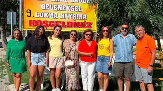 Burhaniye'de geleneksel lokma hayrı ile komşuluk bağları güçlendi