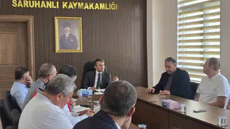Saruhanlı'da tarımsal üretimi güçlendiren yeni çalışmalar için adımlar atılıyor