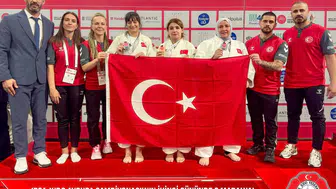 Almanya'daki judo şampiyonasında milli takım başarı elde etti