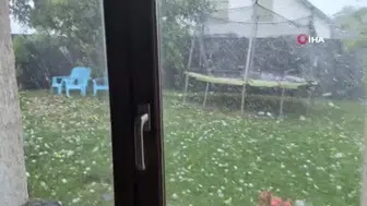 Fransa'da şiddetli fırtına ve dolu, birçok bölgede hasar bıraktı