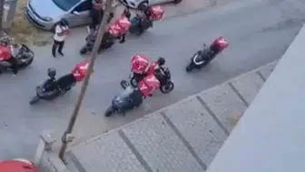 Bursa'da kuryeleri şok eden sipariş krizi: 15 paket kapıda sırada bekledi