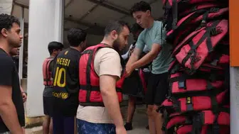 Düzce'de gençlerin rafting keyfi: Melen Çayı'nda heyecan dolu anlar
