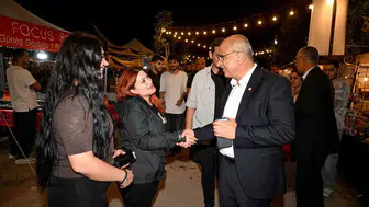 Malatya'da kültür yolu festivali coşkusu: Sami Er esnaf ve vatandaşlarla buluştu