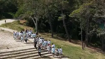 Sinop'ta minik judocular orman sevgisi ile buluştu