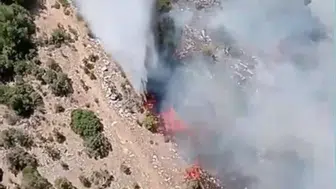 İzmir’in kiraz ilçesinde orman yangını hızla kontrol altına alındı