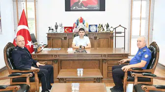 Alaçam'da emniyet müdürlüğüne yeni atama gerçekleştirildi