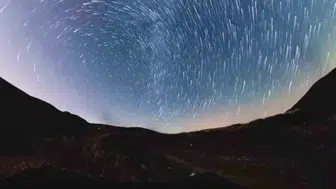 Niğde'de perseid meteor yağmuru gökyüzünde dans etti