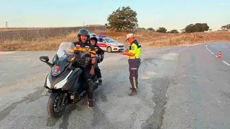 Bilecik’te motosiklet sürücülerine yönelik güvenlik eğitimi