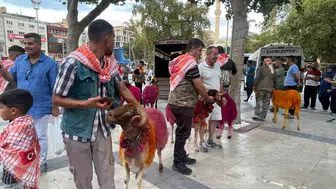 Denizli'de geleneksel çoban bayramı öncesi tarihi yürüyüş düzenlendi