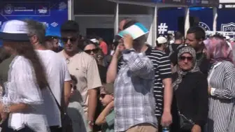 TEKNOFEST Mavi Vatan, sıcak havaya rağmen ziyaretçilerin akınına uğradı