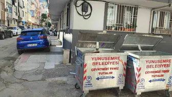 Yunusemre Belediyesi'nden sürdürülebilir çevre hamlesi: Eski konteynerler yeniden hayat buluyor