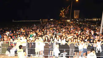 Geyikkoşan yaz konserlerinde müzik ve eğlence dolu bir gece yaşandı