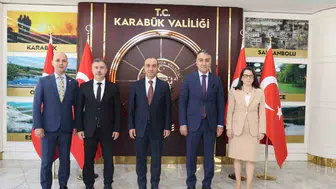 Sait Özdemir, Karabük Valisi Çağatay ile önemli bir görüşme gerçekleştirdi