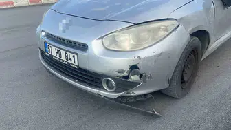 Burdur'da otomobil ve motosiklet çarpıştı: Yaralı sürücü hastaneye kaldırıldı