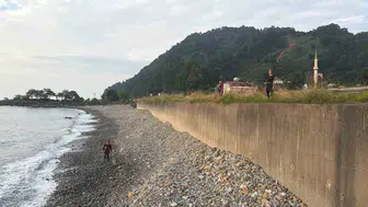 Rize'de kaybolan Ali Kerem için Artvin sahiline geniş çaplı arama çalışması
