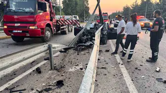 Isparta'da meydana gelen trafik kazasında sürücü hayatını kaybetti