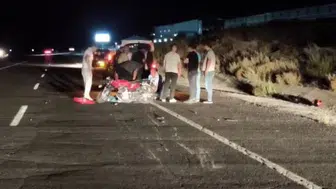 Erzurum'da motosiklet kazası sonucu üç genç yaralandı